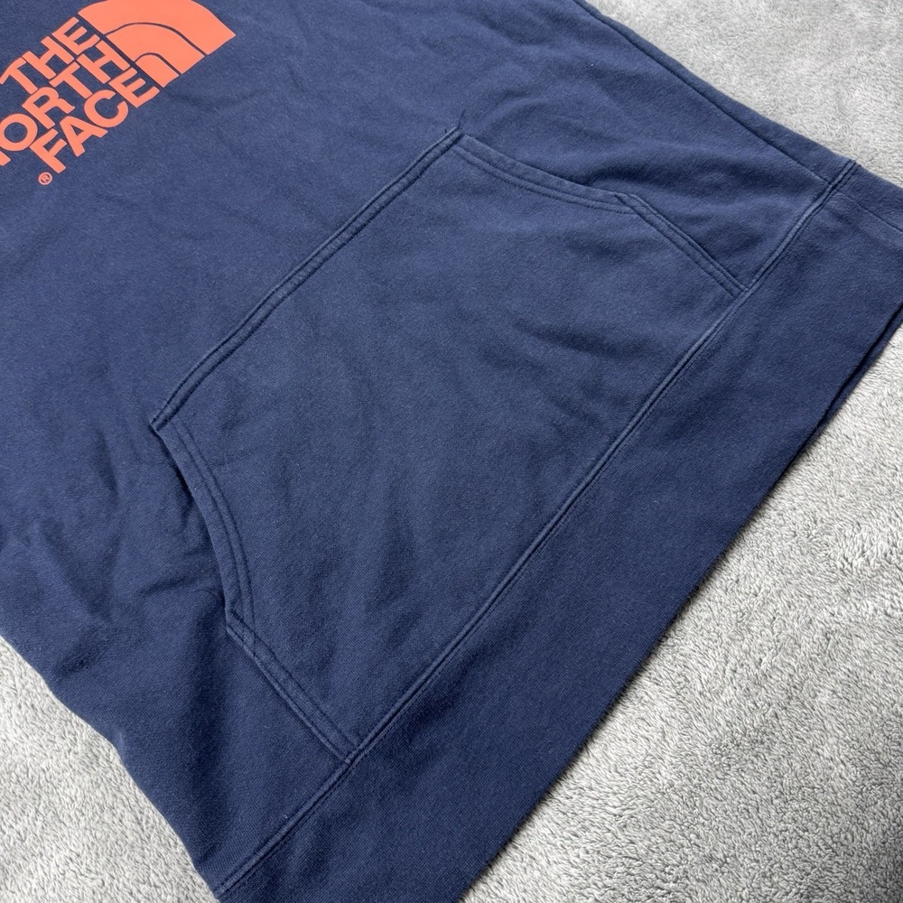 The North Face Women's XL Navy Logo Pullover Hoodie Sweatshirt Outdoors Walking - Picture 7 of 10